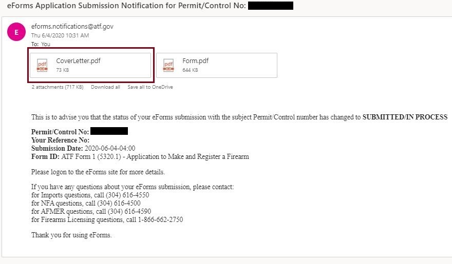 atf eform cover letter